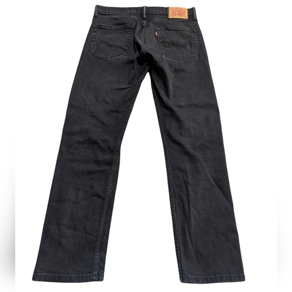 Levis Jeans Black Denim 502 33 x 32 - Picture 3 of 8